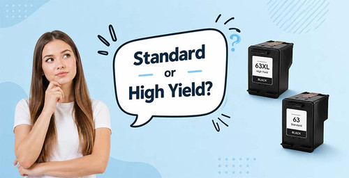 Standard Yield vs High Yield Ink Cartridges