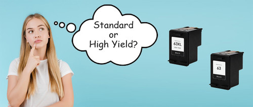 Standard Yield vs High Yield Ink Cartridges