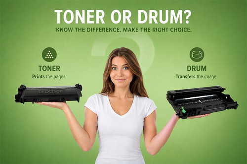 The Difference Between a Toner Cartridge and a Drum Unit