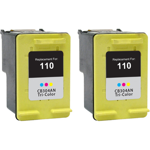 HP 110 Color Ink Cartridge (CB304AN) Set Of 2 | 1ink.com