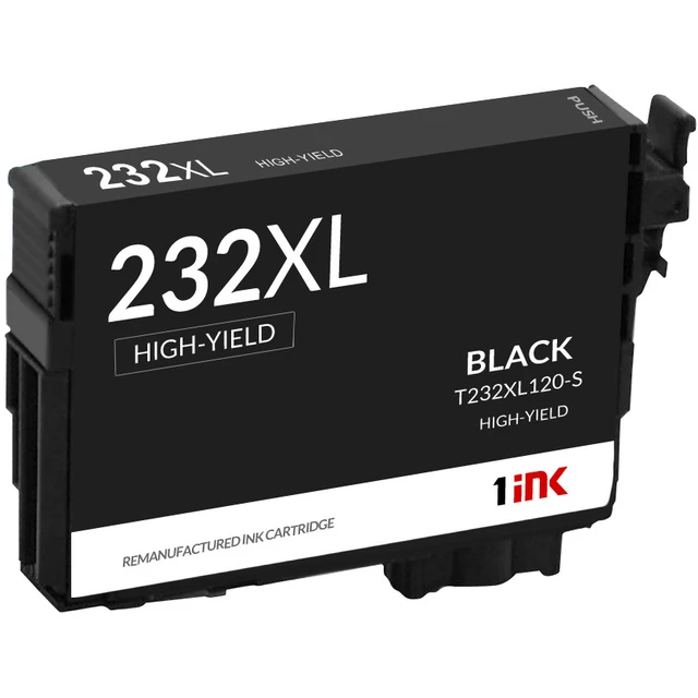 High-Yield Compatible Epson 232XL Black Ink Cartridge