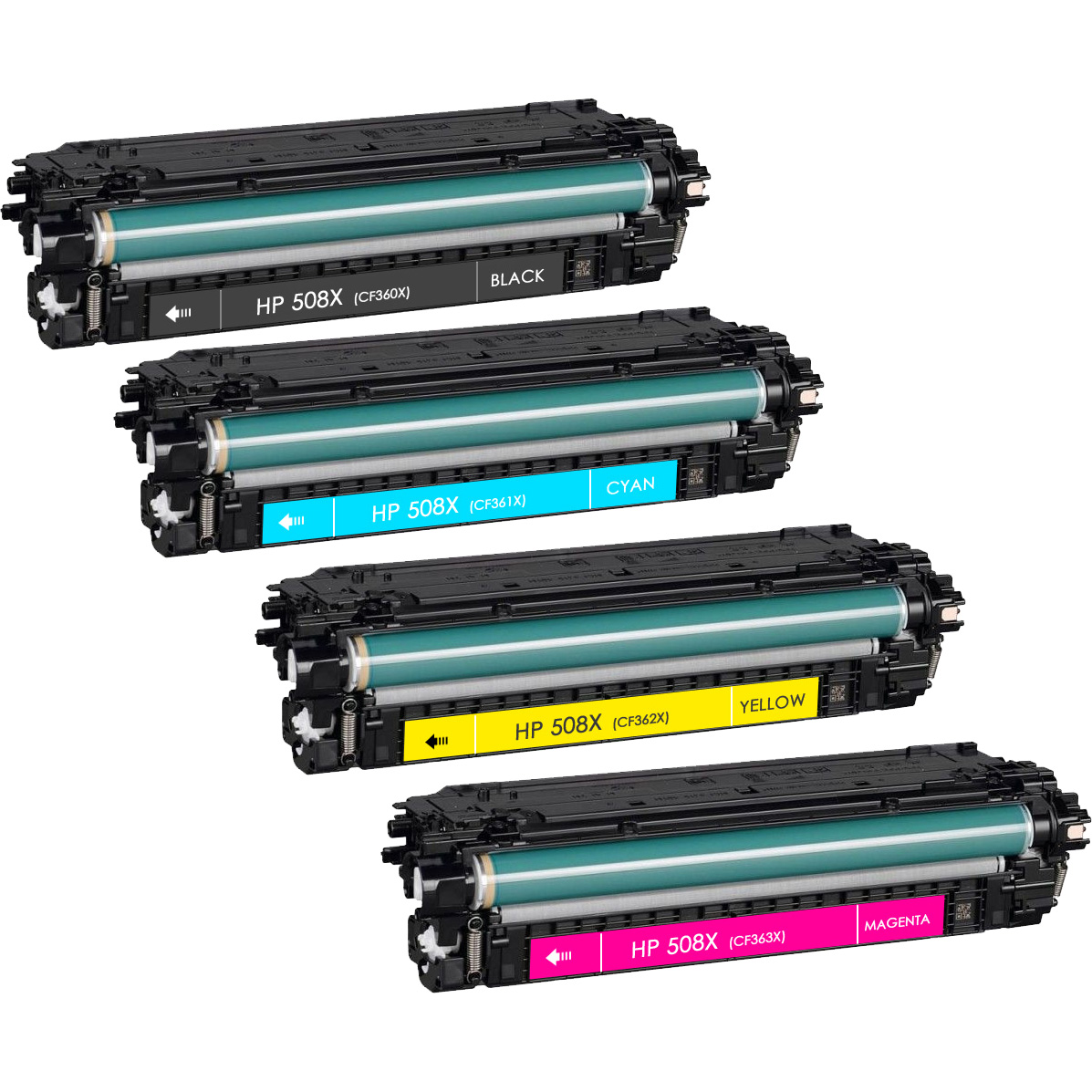 プリンター・複合機 HP 508X CF360X HP 508X Black High Capacity Toner Cartridge - CF360X