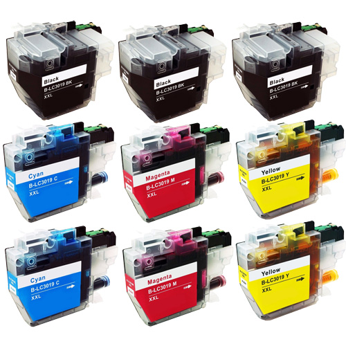 Brother LC3019 Ink Cartridge Set, Super High-Yield | 9 Pack | 1ink.com