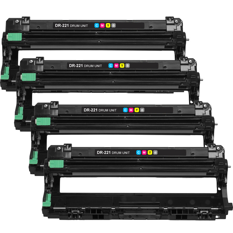 Compatible Brother DR-221CL Drum Unit Lowest Prices | 4-Pack