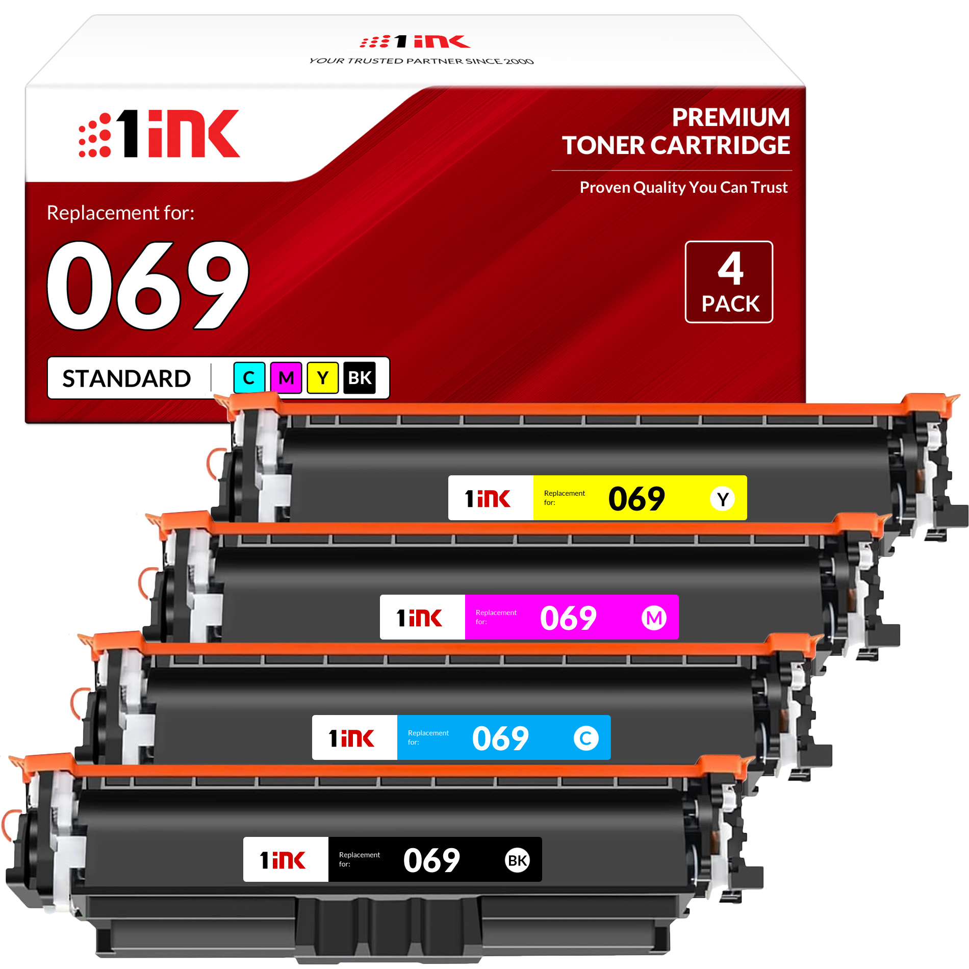 Compatible Canon 069 Toner Cartridge Set | Complete Set