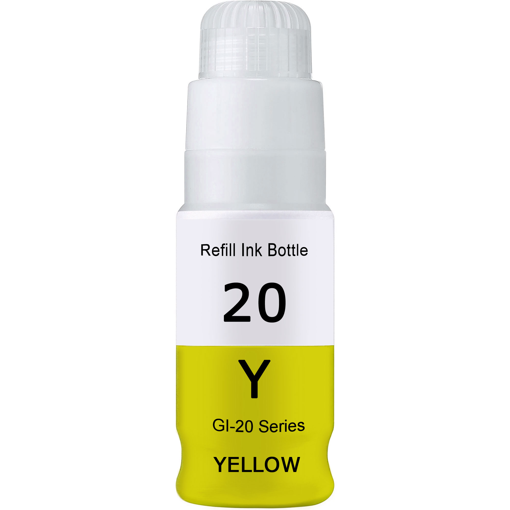 Compatible Canon GI-20 Yellow Ink Bottle | High-Yield Top Quality