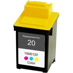 Lexmark 20 Color Ink Cartridge (15M0120) | 1ink.com