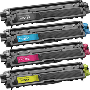 Brother TN221/ TN241/ TN242/ TN251/ TN261/ TN281 Compatible Color Cartridges