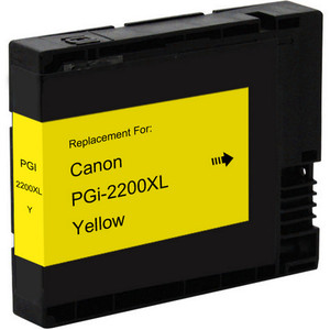 Canon PGI-2200Xl Yellow Ink Cartridge, High Yield (9270B001