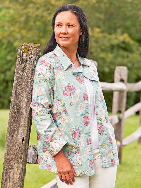 Rose Manor Cottage Jacket - Sage