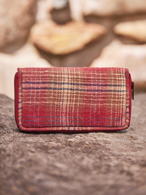 Zipper Wallet  - Brick Road