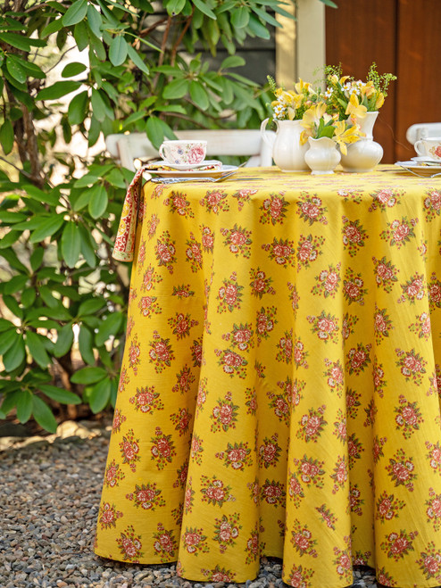 Antique Round Cloth - Gold