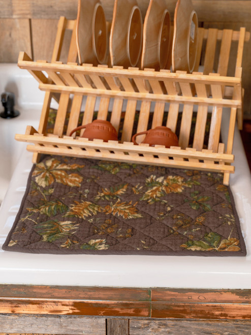 Adirondack Drying Mat - Chocolate
