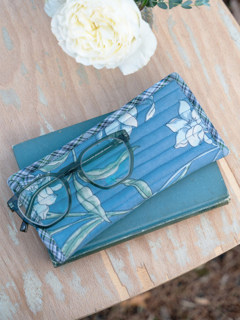 Ajmeer Glasses Case - Blue