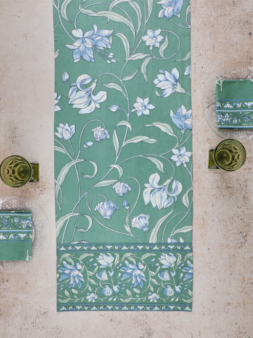 Ajmeer Runner - Jade Green