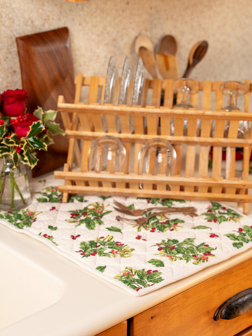 Snowberry Drying Mat - Ecru