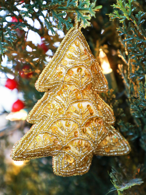 Tree Ornament Ornament - Gold