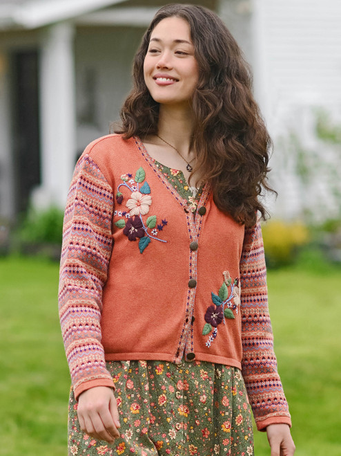 Country Hearth Cardigan - Harvest