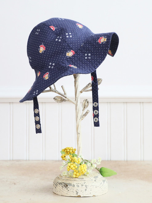 Cutie Baby Hat - Navy