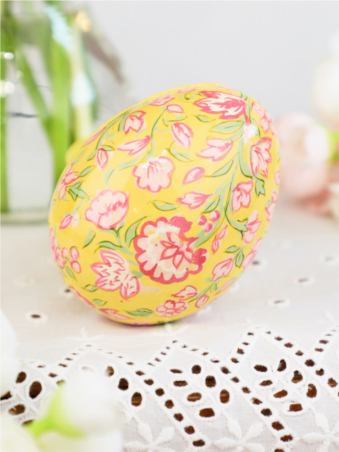 Emmaline Egg Box - Yellow