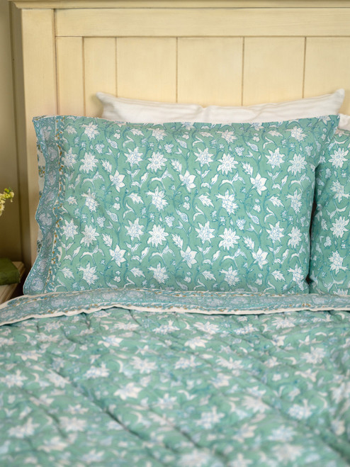Daydream Pillowcase - Turquoise