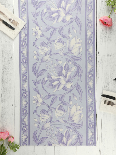 Ajmeer Runner - Periwinkle