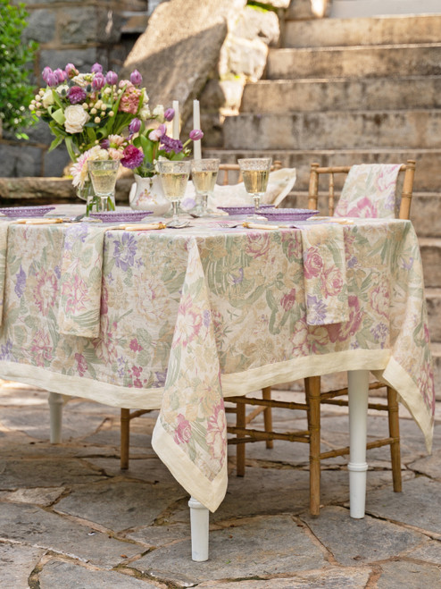 Duchess Linen Tablecloth - Natural