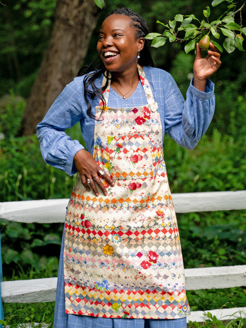 Kaleidoscope Patchwork Chef Apron - Multi
