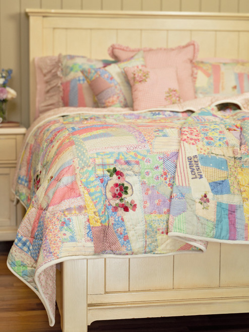 Scrapbook Patchwork Quilt - Pastel