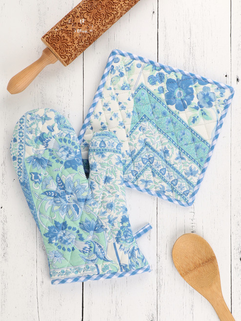 Trading Patchwork Bake Set - Blue