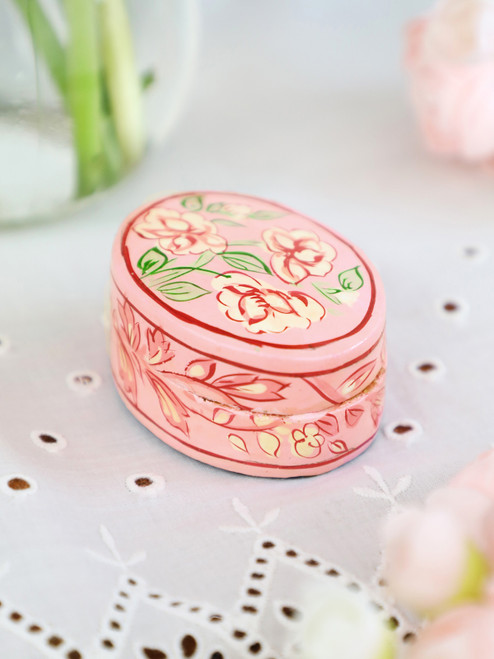Waterlily Ring Box - Pink