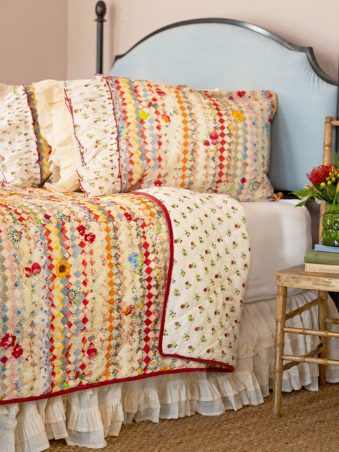 Kaleidoscope Patchwork Quilt - Multi