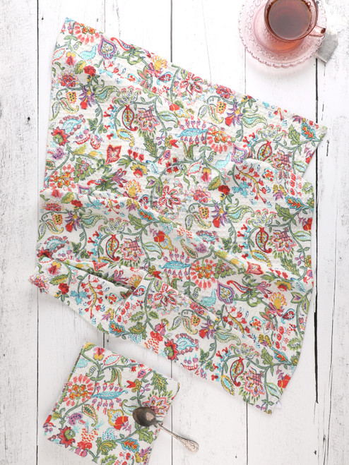 Nostalgia Tea Towel Set of 2 - Multi