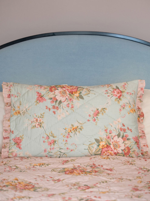 Mia Pillowcase - Sage
