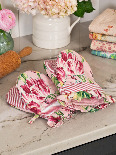 Tulip Dance Mini Mitt Set of 2 - Pink