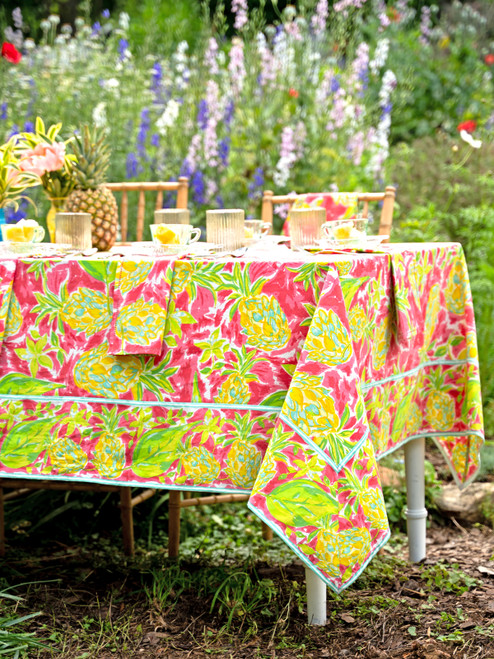 Pineapple Tablecloth - Bright