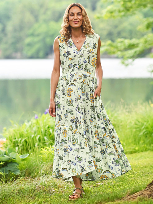 Michelle Prairie Dress - Pale Aqua