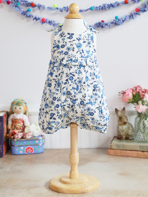 Chirping Kettle Baby Bubble - Blue White