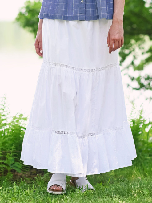 Whimsical Wendy Skirt - White
