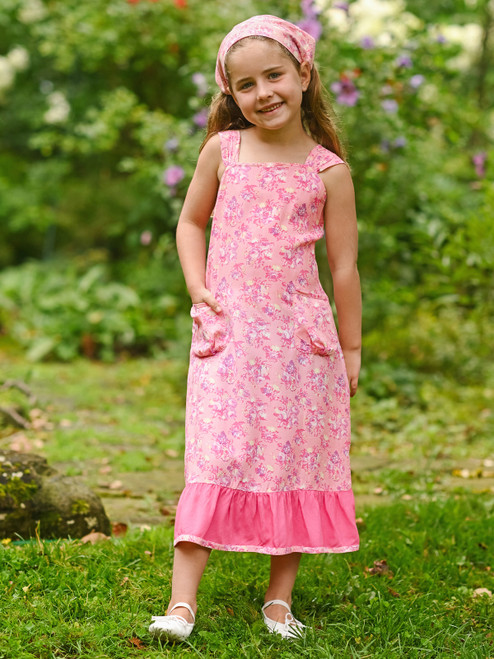High Tea Kids Dress - Pink
