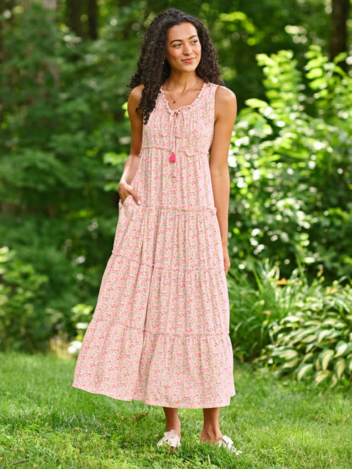 Primrose Smock Dress - Pink