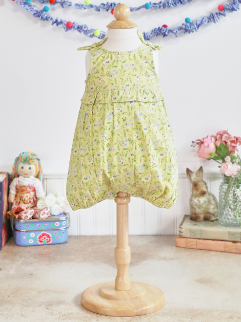 Prairie Flower Baby Bubble - Butter