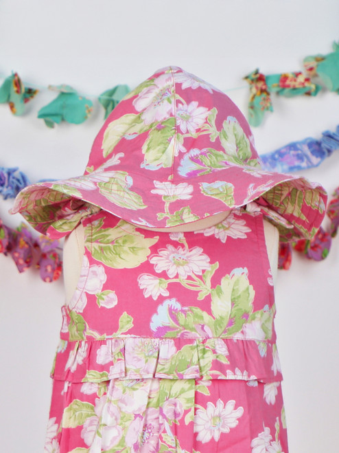 Apple Blossom Baby Sunhat - Pink