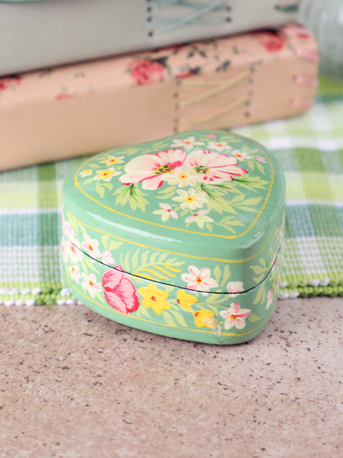 Charming Heart Box - Jade