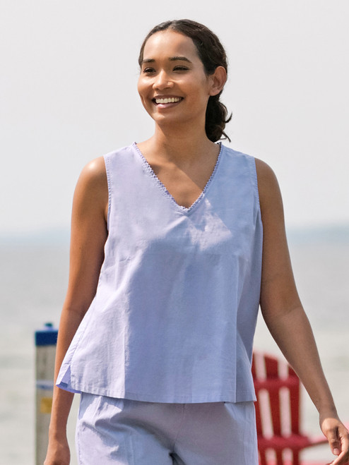 Nikki Camisole - Pale Periwinkle