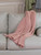 Comfy Knit Throw - Rose
