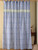 Kourtney Block Print Curtain - Blue