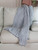 Comfy Knit Throw - Mist