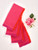 Chambray Napkin Set of 4 - Pink Orange