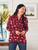 Virginia Shawl Collar Pullover - Dark Berry